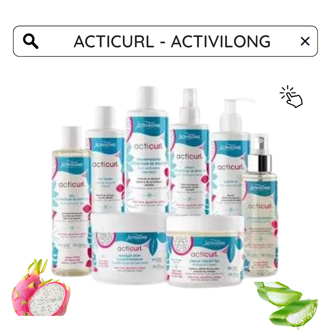 Acticurl soins pour vos boucles