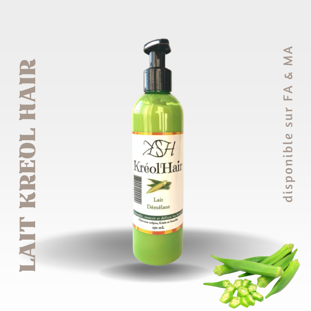 Lait démêlant gombo - kreol hair - FA&MA