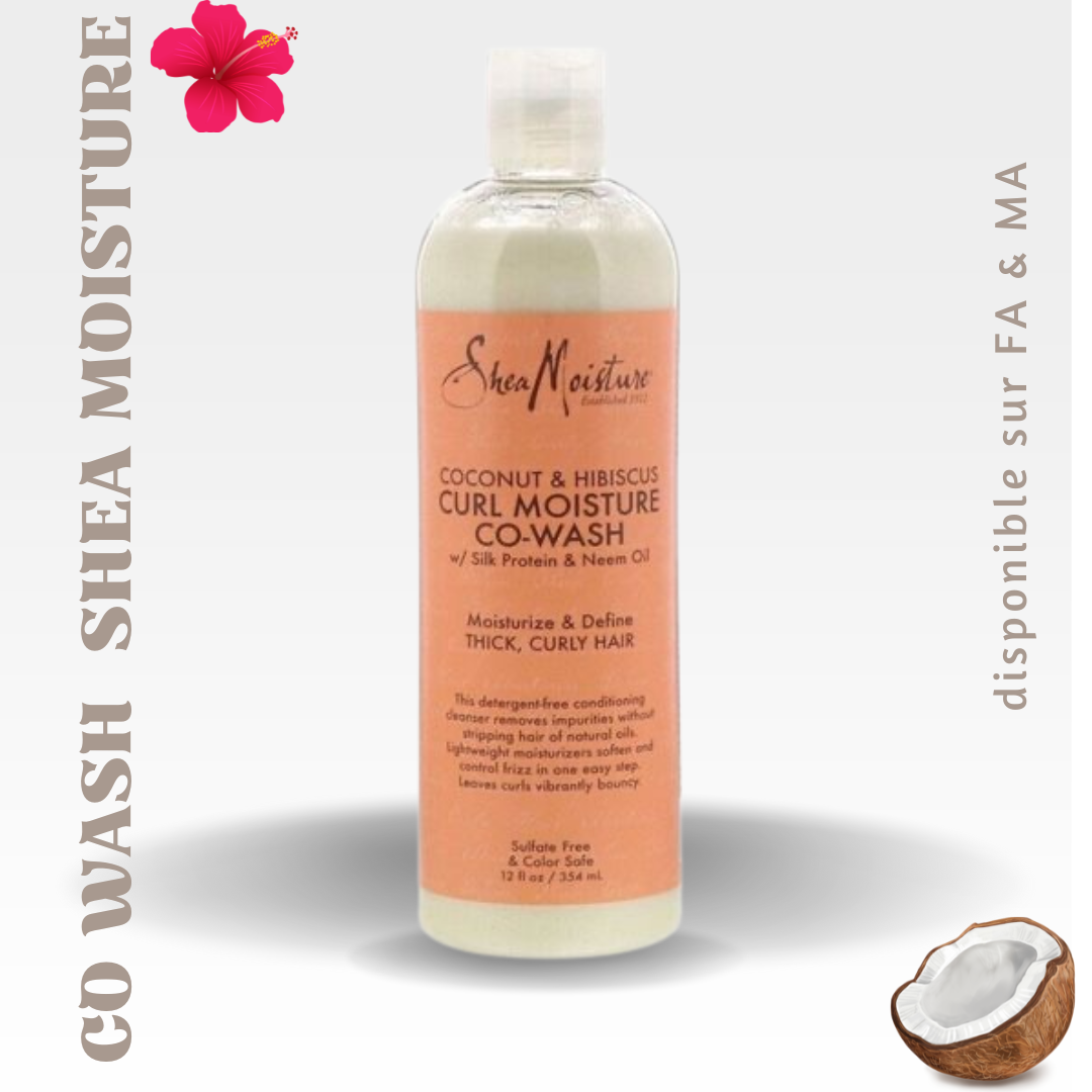 Co-wash  démêlant Shea moisture - FA&MA