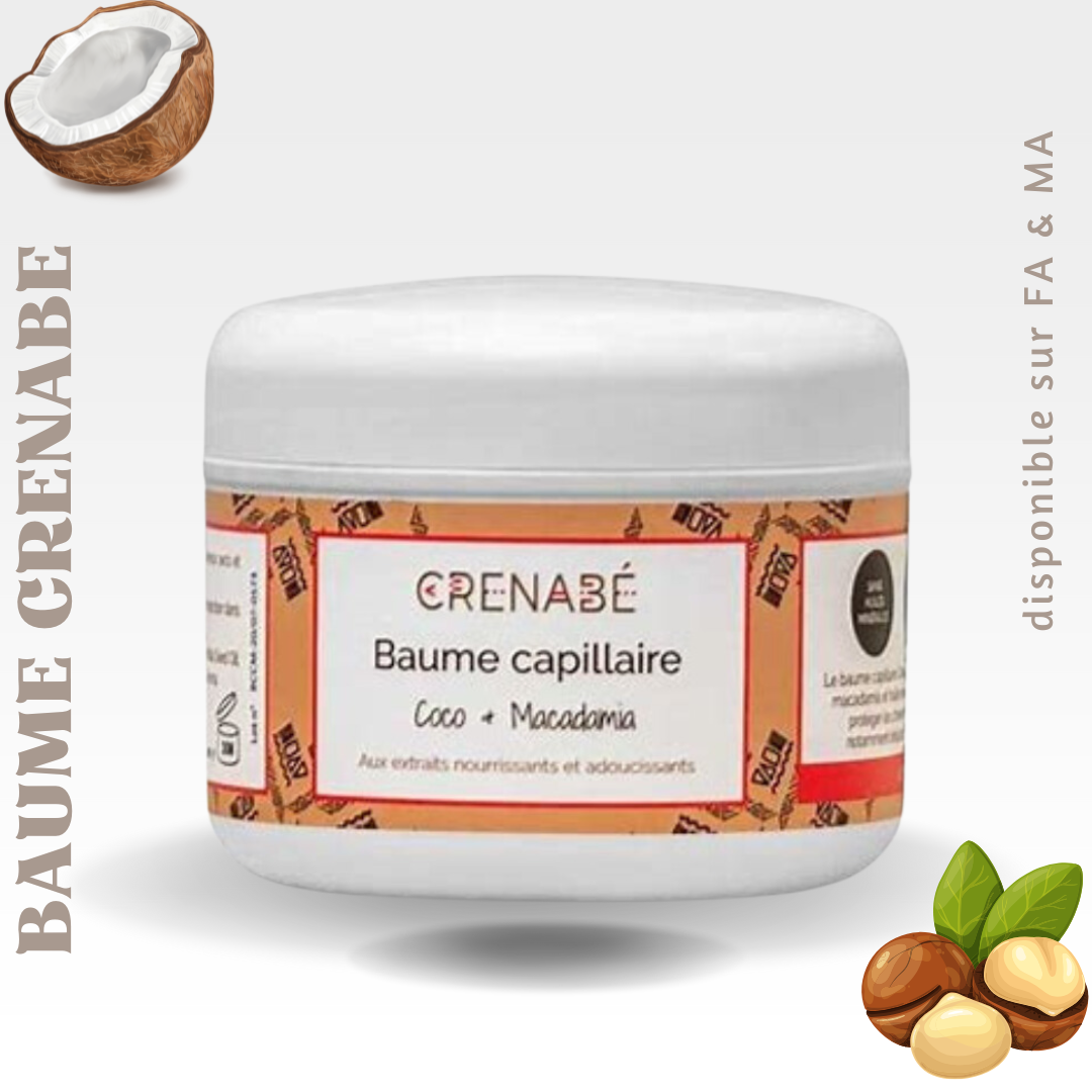 baume capillaire coco & macadamia – Crenabé