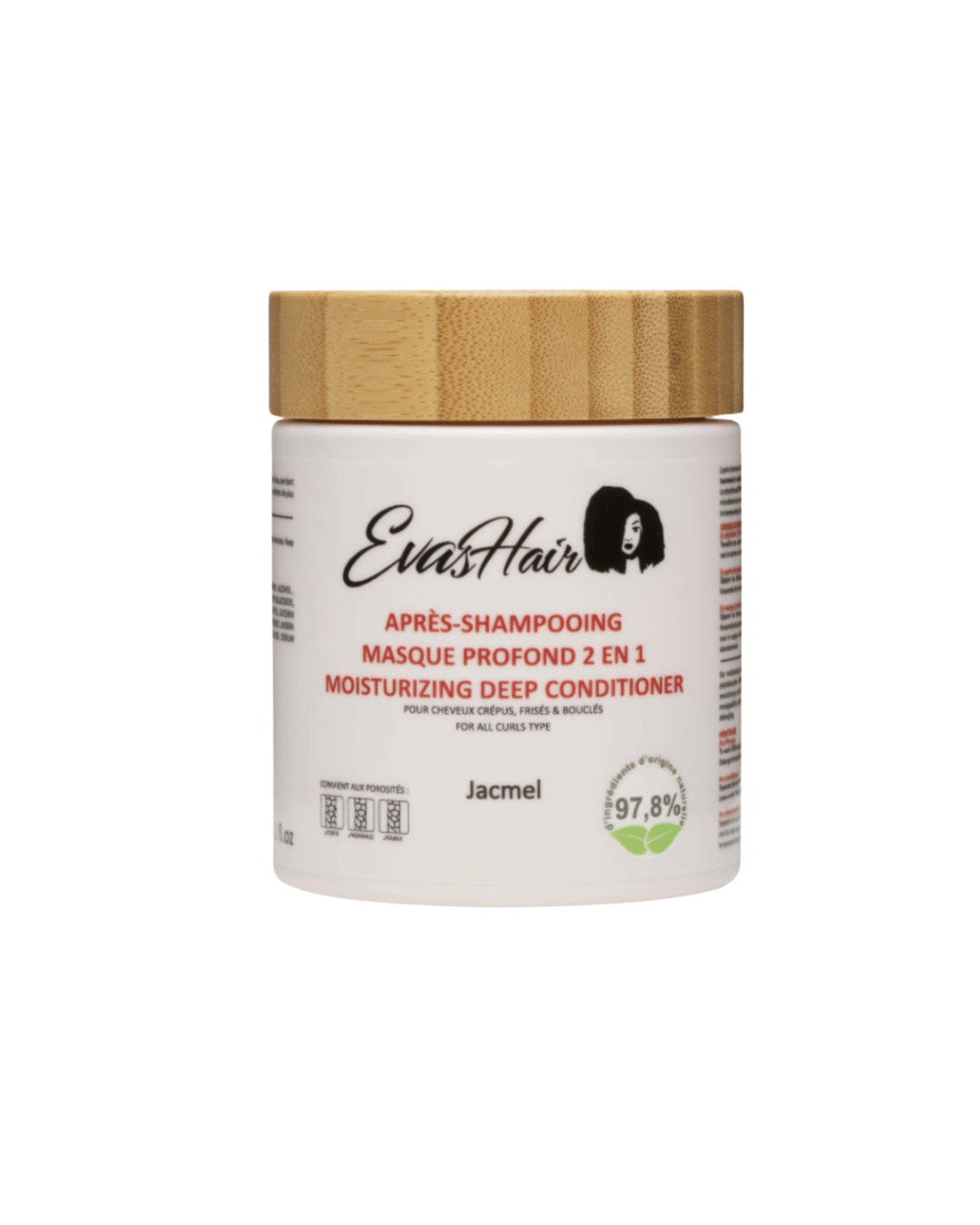 Soins 2 EN 1 Masque & Après shampoing Evashair