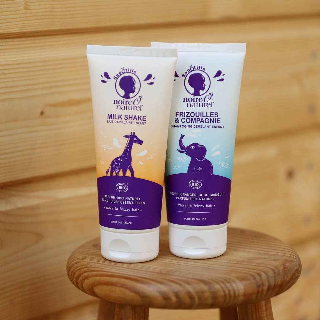 Shampooing Démêlant Bio Enfants Noireonaturel