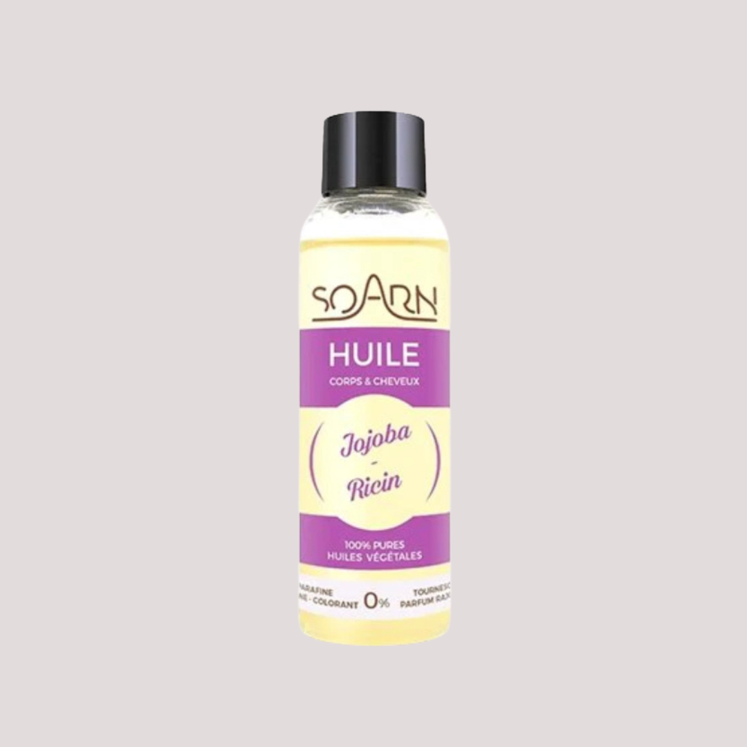 Huile capillaire Soarn jojoba / Ricin