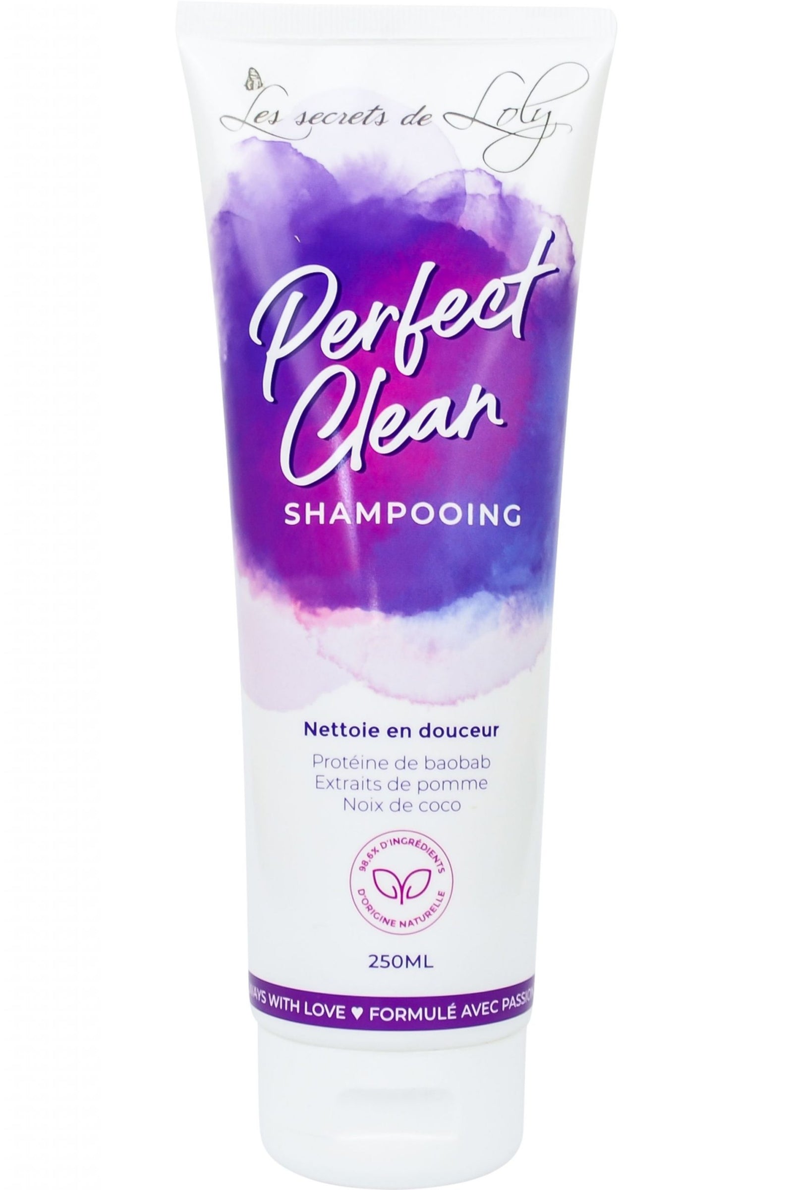 Shampoing perfect clean - les secrets de loly