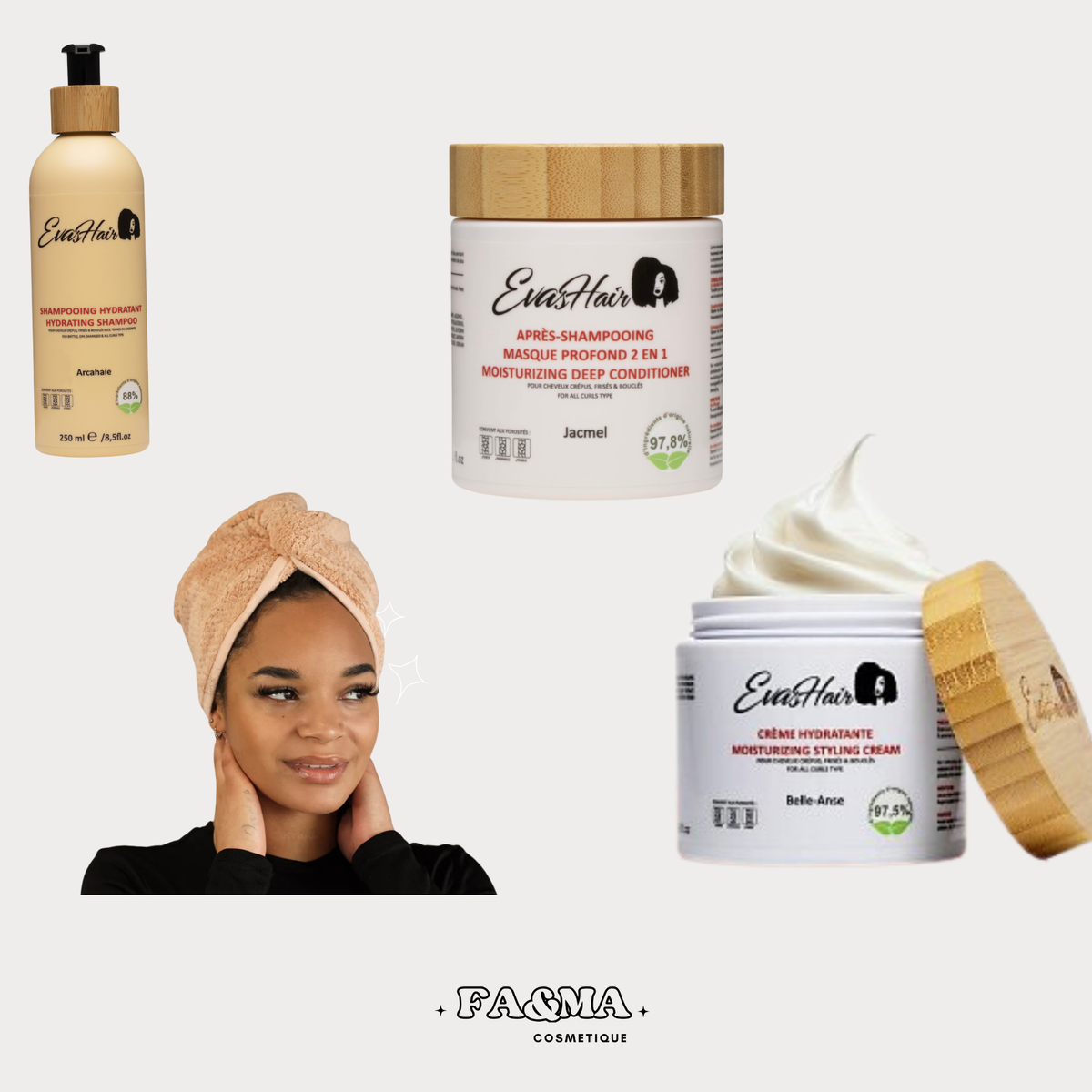 Routine ciblée cheveux secs 