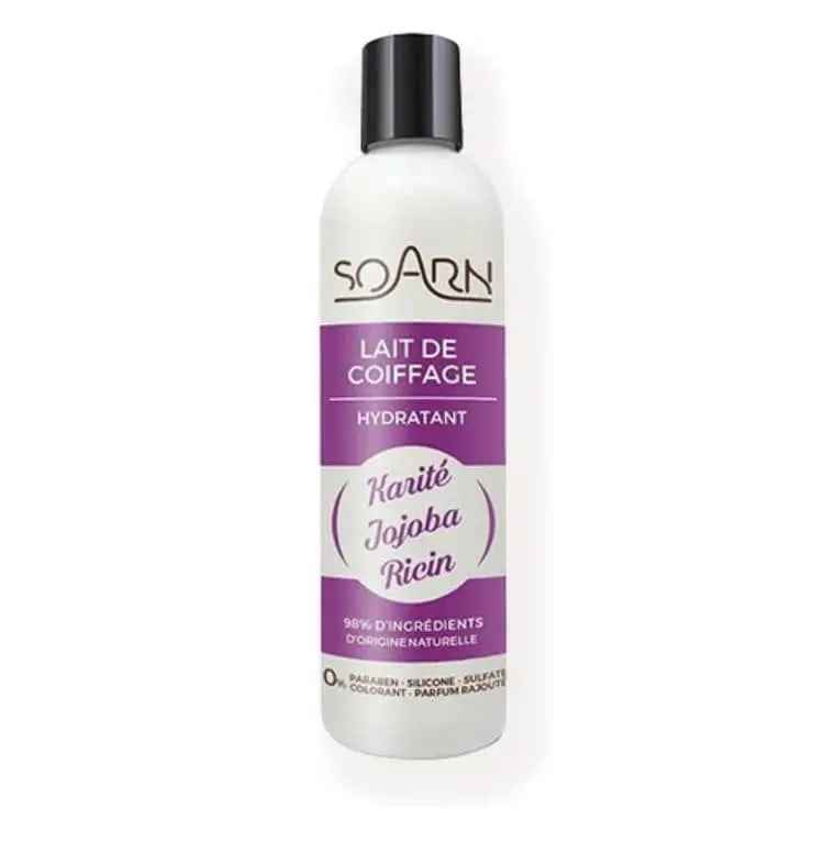 lait capillaire fortifiant jojoba Ricin karité SOARN